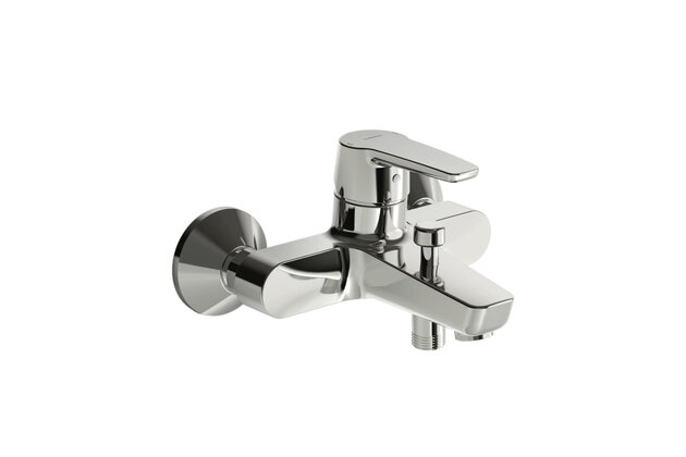 Baterie Hansa Polo vanová/sprchová nástěnná chrom, 514421930067