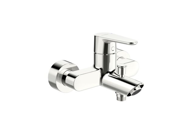 Baterie Hansa Vantis vanová/sprchová nástěnná chrom, 52442263