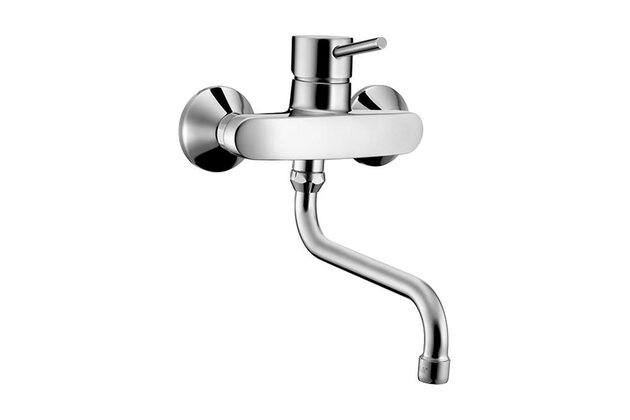 Baterie Hansa Vantis dřezová nástěnná chrom, 52532107