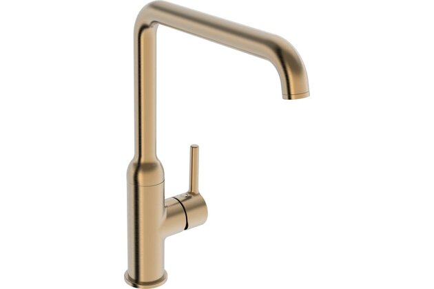 Baterie Hansa Vantis dřezová stojánková broušený bronz, 5420220781