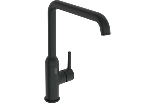 Baterie Hansa Vantis dřezová stojánková 230/9V Bluetooth černá mat, 5421220933