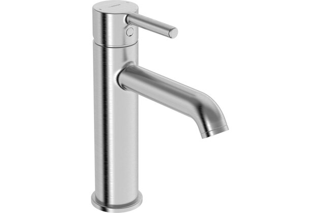 Baterie Hansa Vantis umyvadlová stojánková broušená ocel, 5437220780