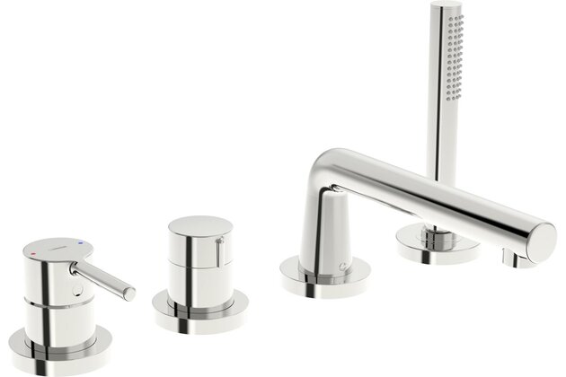 Nadomítkový díl Hansa Vantis pro podomítkovou vanovou baterii chrom, 54719007