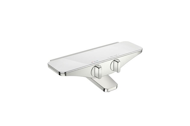 Baterie Hansa Emotion vanová/sprchová nástěnná chrom/bílá, 5864217182