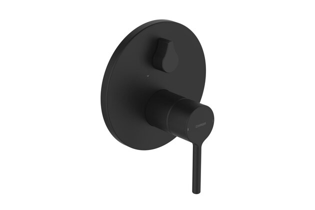 Nadomítkový díl Hansa Vantis pro podomítkovou vanovou baterii černý mat, 8260906733