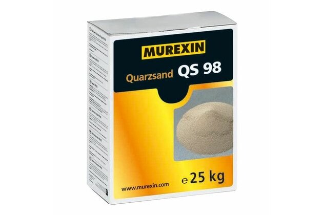 Křemičitý písek Murexin QS 98 zásypový 0,4 - 0,8 mm 25 kg