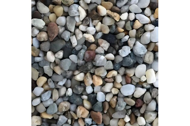 Říční štěrk Murexin 2 - 4 mm bílošedý plnivo pro kamenný  koberec 25 kg