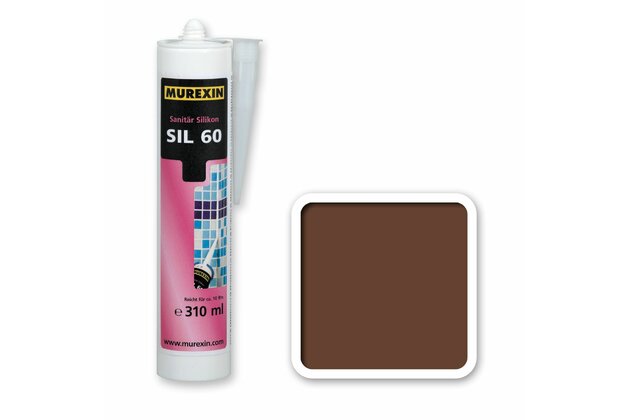 Silikon sanitární Murexin SIL 60 bali 310 ml