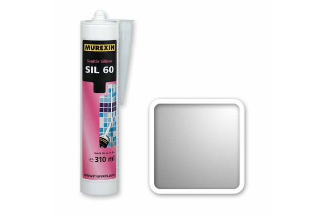 Silikon sanitární Murexin SIL 60 transparent 310 ml