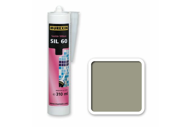 Silikon sanitární Murexin SIL 60 seidengrau 310 ml