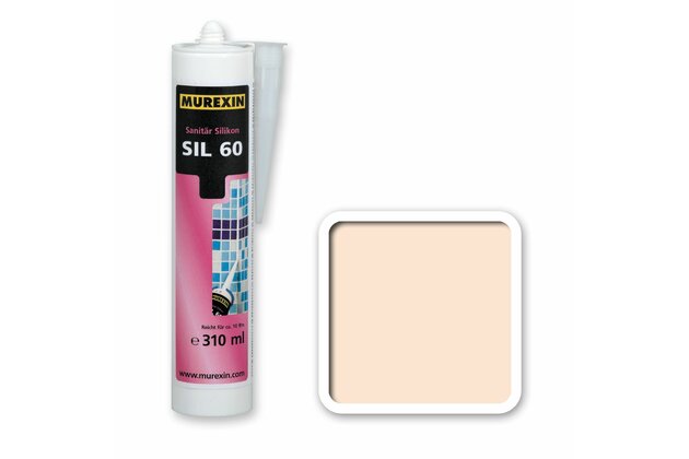 Silikon sanitární Murexin SIL 60 sand 310 ml