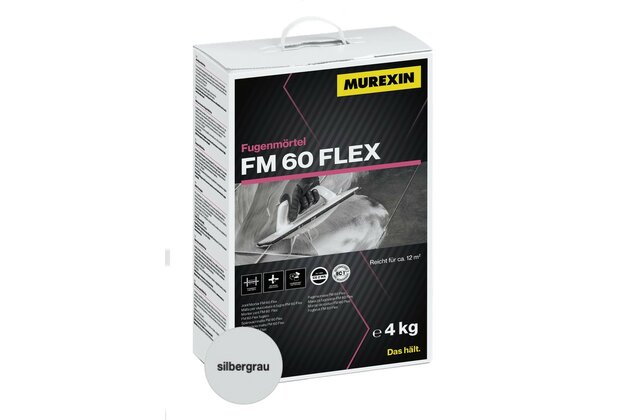 Spárovací malta Murexin FM 60 flex silbergrau 4 kg
