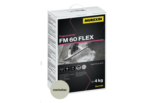 Spárovací malta Murexin FM 60 flex manhattan 4 kg