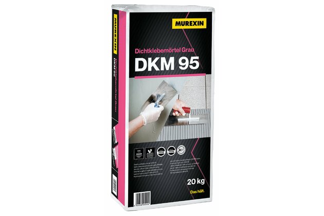 Lepící a hydroizolační malta Murexin DKM 95 20 kg