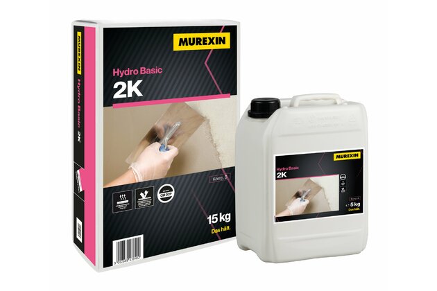 Těsnící fólie Murexin hydro basic 2K dvousložková 20 kg