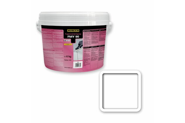 Spárovací malta Murexin Epoxy FMY 90 bílá 6 kg