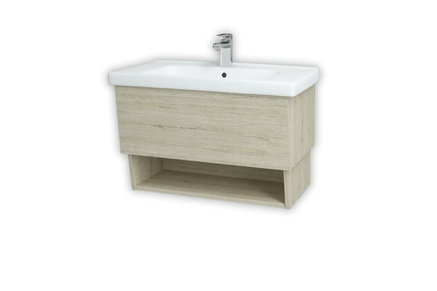 Invence SZZO 80 koupelnová skříňka (umyvadlo Harmonia) oregon D05 / oregon D05 137885