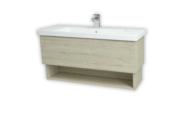 Invence SZZO 100 koupelnová skříňka (umyvadlo Harmonia) oregon D05 / oregon D05 137915