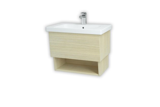 Invence SZZO 65 koupelnová skříňka (umyvadlo Harmonia) dub D04 / dub D04 146993