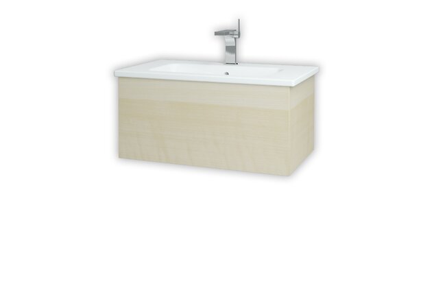 Variante SZZ 80 koupelnová skříňka (umyvadlo Euphoria) bříza D02 / bříza D02 159795