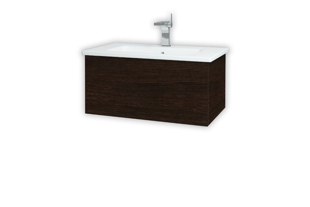 Variante SZZ 80 koupelnová skříňka (umyvadlo Euphoria) wenge D08 / wenge D08 159849