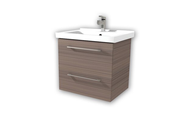 Tomi SZZ2 60 sp. skříň CAFE/CAFE umyv GRACE 60