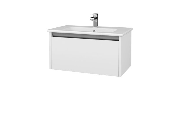 Bono SZZ 80 koupelnová skříňka (umyvadlo Euphoria) bílá lesk N01 / bílá lesk N01 203580
