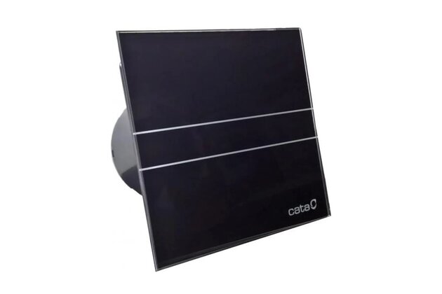 Ventilátor Cata E100 pro průměr odtahu 10 cm, černá, 00900502