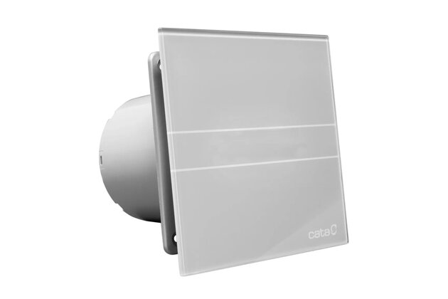 Ventilátor Cata E100 pro průměr odtahu 10 cm, stříbrná, 00900400