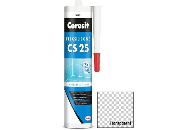 Silikon Ceresit CS 25  transparent 280ml