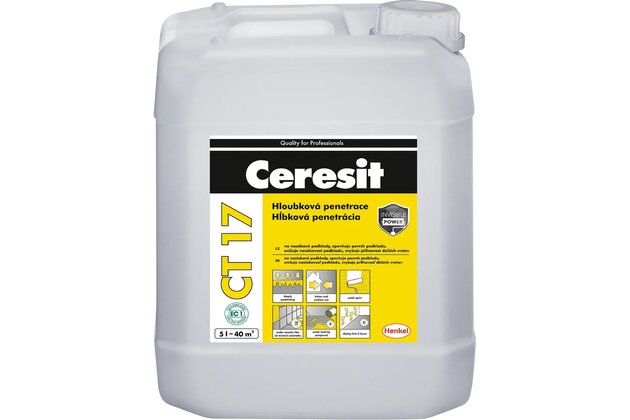 Penetrace Ceresit CT17 na savé 5l