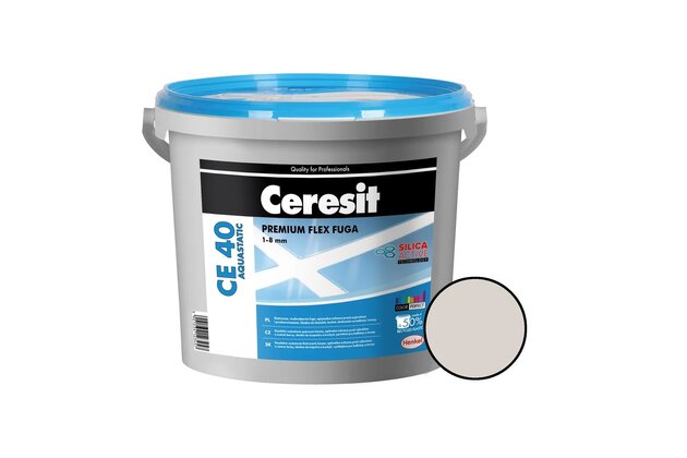 Spárovací hmota Ceresit CE4004 silver 5kg