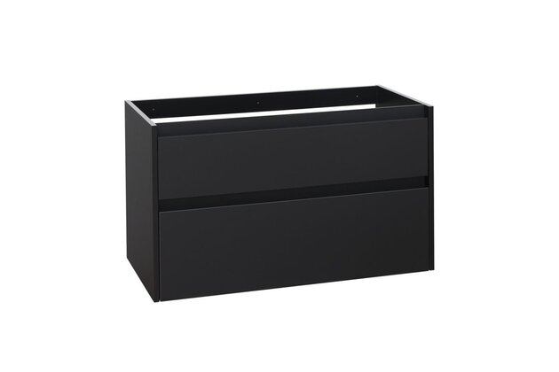 Skříňka EBS Duomo 101 pod umyvadlo, černá mat, DUOMO101CBU