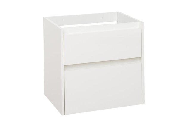 Skříňka EBS Duomo 61 pod desku, bílá lesk, DUOMO61BBU