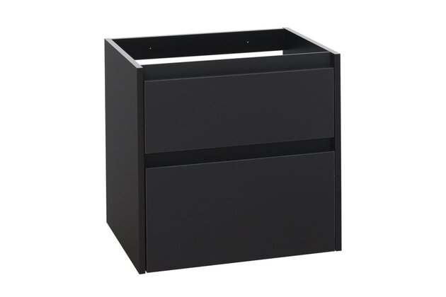 Skříňka EBS Duomo 61 pod desku, černá mat, DUOMO61CBU