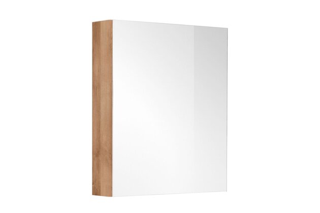 Skříňka EBS Duomo 60 zrcadlová, levá, dub Riviera, DUOMOG60D