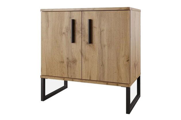 Skříňka EBS Elena boční 60, dub Wotan, ELES60DW