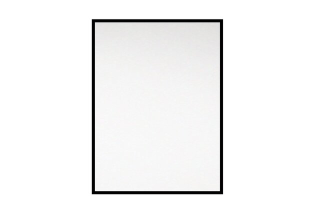 Zrcadlo EBS Emilia 60, černý rám, EMILIAZ6080HB