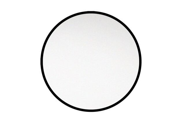 Zrcadlo EBS Emilia 60 kulaté, černý rám, EMILIAZ60KB