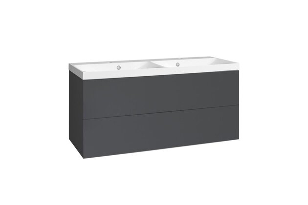 Skříňka EBS Kuba 121 s umyvadlem, antracit, KUBA121A