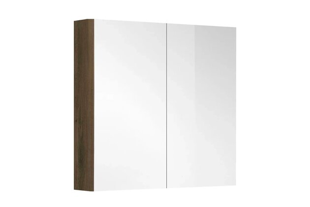 Skříňka EBS Kuba 80 zrcadlová, dub Halifax, KUBA2G80H