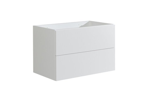 Skříňka EBS Kuba 81 pod desku, bílá lesk, KUBA81BBU