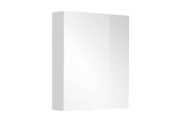 Skříňka EBS Kuba 60 zrcadlová, bílá, KUBAG60B
