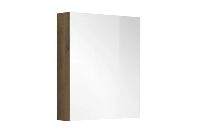Skříňka EBS Kuba 60 zrcadlová, levá, dub Halifax, KUBAG60H