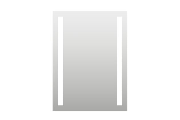 Zrcadlo EBS Lumina 80, s osvětlením, bez vypínače, LUMINA6080BLED