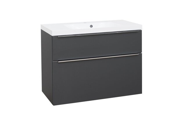 Skříňka EBS Nevio 101 s umyvadlem, antracit, NEVIO101S