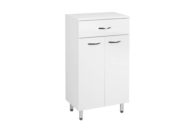 Skříňka EBS K-Plus 50 doplňková, bílá, PLUSN50