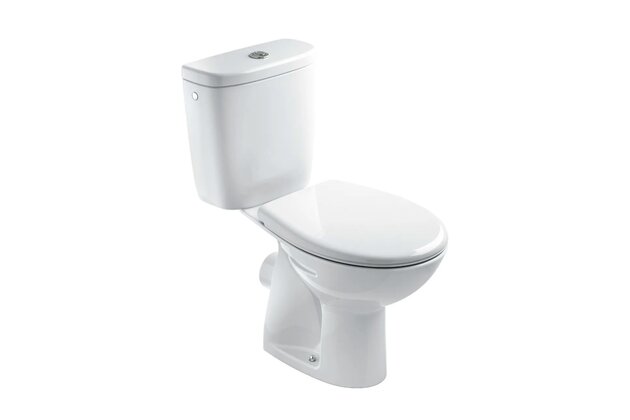 WC mísa EBS Diana New kombi, s nádržkou a sedátkem, zadní odpad, bílá, WCDIANANVO