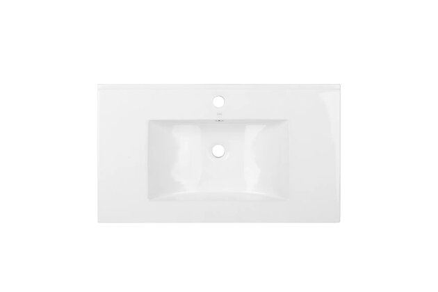 Umyvadlo EBS Slim 81 nábytkové, keramické, bílá, SLIM81