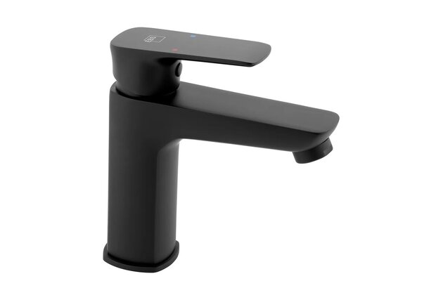Baterie EBS Urban umyvadlová, stojánková, bez výpusti, černá mat, URB071B